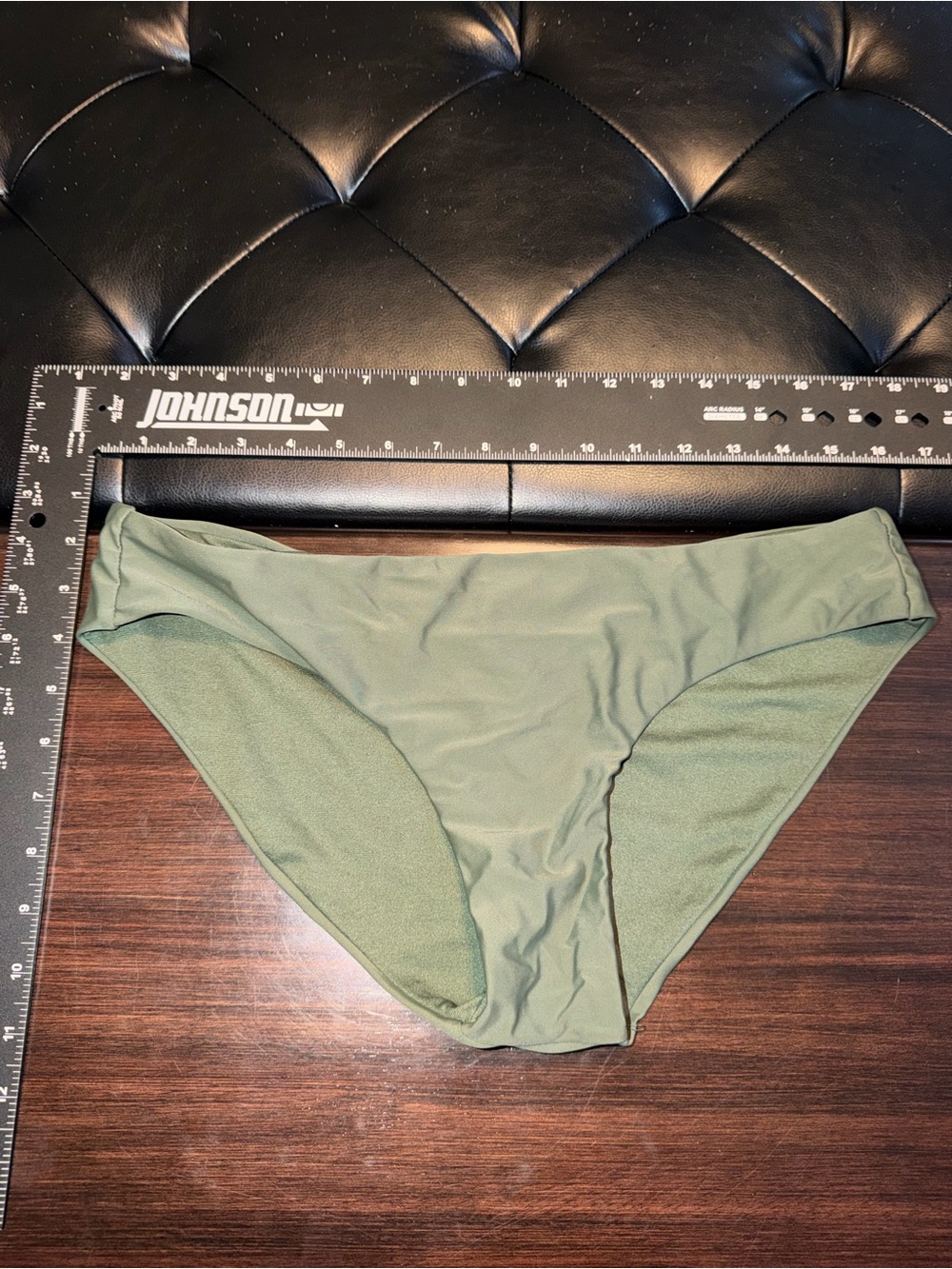 Women’s Swim Bikini Bottom - Olive Green